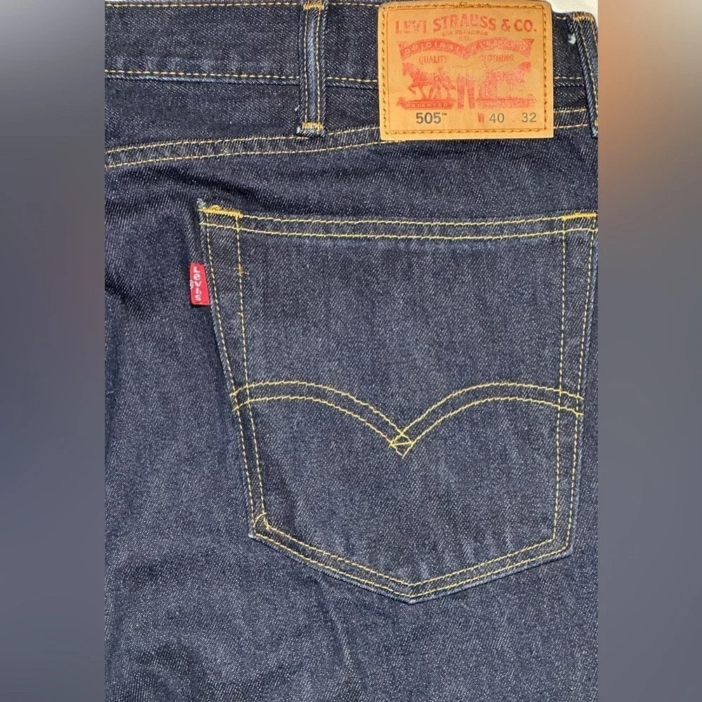 Levi’s 505 REGULAR FIT MEN'S JEANS 40 x 32